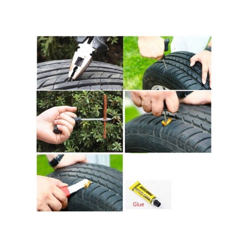 Σετ Επισκευής Ελαστικών, Tubeless Tire Repair Kit-