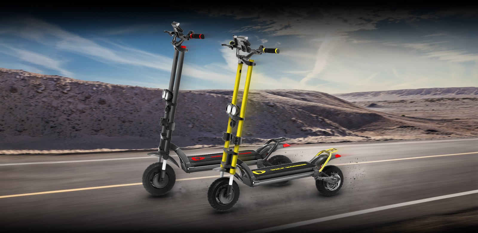 12)WW X MAX two scooters