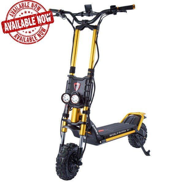 WOLF WARRIOR 11 KING GT - GOLD  2X2000W 72V 35Ah >8000W max 